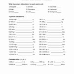Metric Conversion Worksheet Earth Science Wilson Answers Free