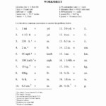 Metric Measurement Lab Worksheet Answer Key