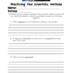 Mythbusters Science Worksheet Kind Worksheets