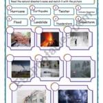 Natural DIsasters ESL Worksheet By Raka26 Natural Disasters