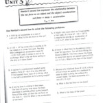 Newton s 2nd Law Worksheet And Key Physical Science Newton s 2nd Law
