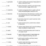 Physical And Chemical Properties Worksheet 27 Worksheet 2 Physical