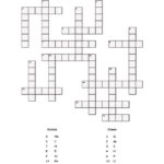 Physical Science Crossword Puzzle Physics