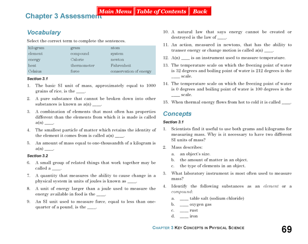 Physical Science Textbook Answer Key Slidesharetrick