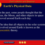 PPT Chapter Earth In Space PowerPoint Presentation Free Download