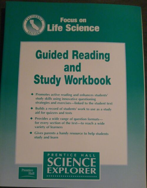 Prentice Hall LIFE Science 7th Grade 7 Guided Reading And Study 