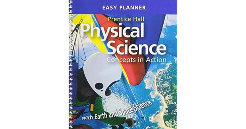 Prentice Hall Physical Science Concepts In Action Program Planner 