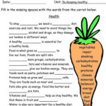PrimaryLeap co uk Health Worksheet Health Nutrition Education