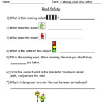 PrimaryLeap co uk Road Safety Worksheet Road Safety Signs Street
