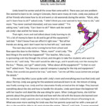 Reading Comprehension Worksheet Learning To Ski