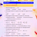 Refraction Of Light At Plane Surface Part 2 10th Physical Science