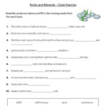 Rocks And Minerals 4th Grade Worksheets Worksheets Master