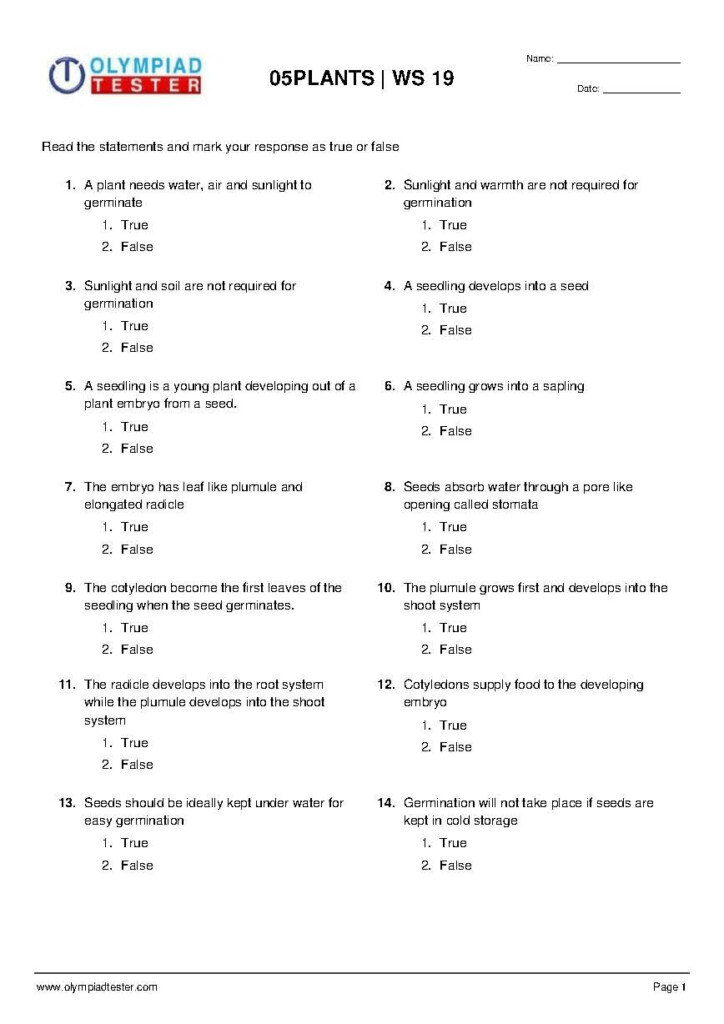 Science Grade 5 Worksheets Pdf ALV Daily