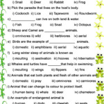 Science Habitat Worksheets Grade 4 A Worksheet Blog