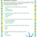 Science Is Weird View Science Worksheet For 6th Grade SoD