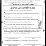 Science Lab Safety Contract FREEBIE Science Lab Safety Science Lab