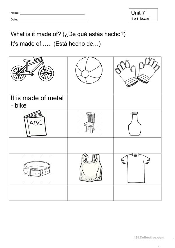Science Materials 1 English ESL Worksheets For Distance Learning And 