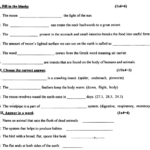 Science Worksheet For Class 7