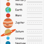 Science Worksheet Preschool Solar System Worksheets Free Science