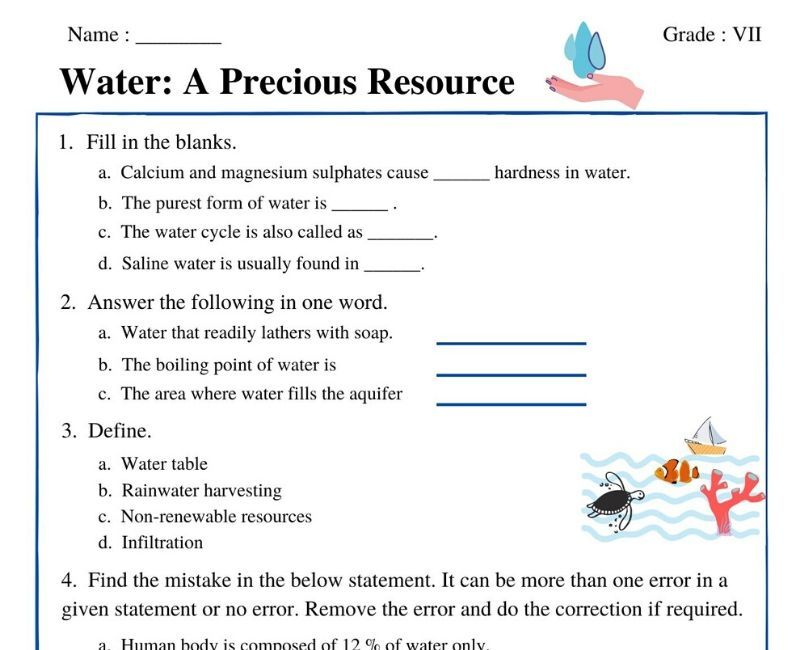 Science Worksheets For Grade 7 Cbse Kidsworksheetfun