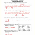 Scientific Method Story Worksheet Analyzing The Elements Of A