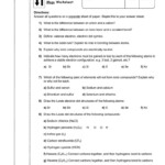 Section 1 Stability In Bonding Worksheet Answers Worksheet