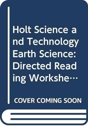 Sell Buy Or Rent Holt Science And Technology Earth Science Directe 