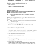 Skills Worksheet Directed Reading A Answer Key