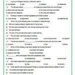 Social Studies Grade 5 Worksheets Worksheets Master