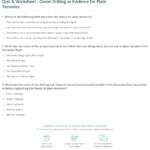 Tectonic Plate Practice Worksheet Answer Key Plate Tectonics Study