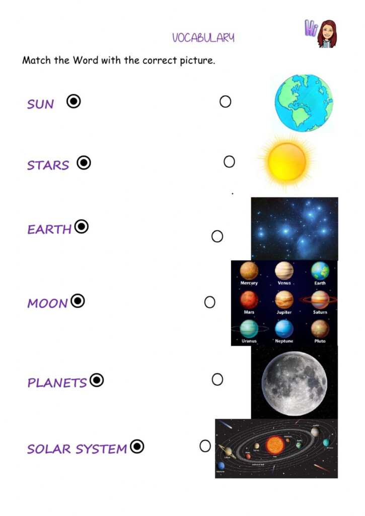 The Sky Universe Interactive Worksheet