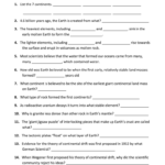 The Story Of Earth National Geographic Worksheet The Earth Images