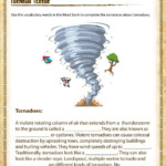 Tornado Science Worksheets 99Worksheets