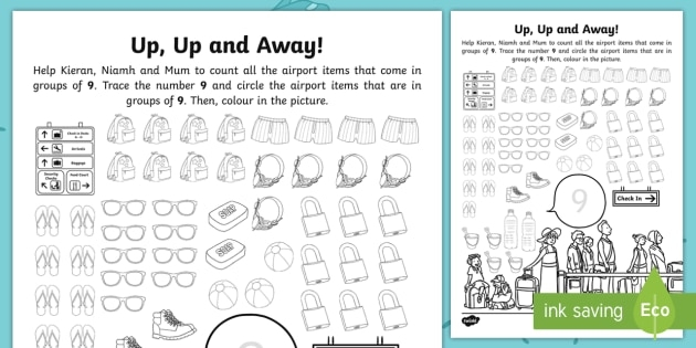 Up And Away Worksheets 99Worksheets