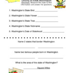 Washington Worksheets Have Fun Teaching