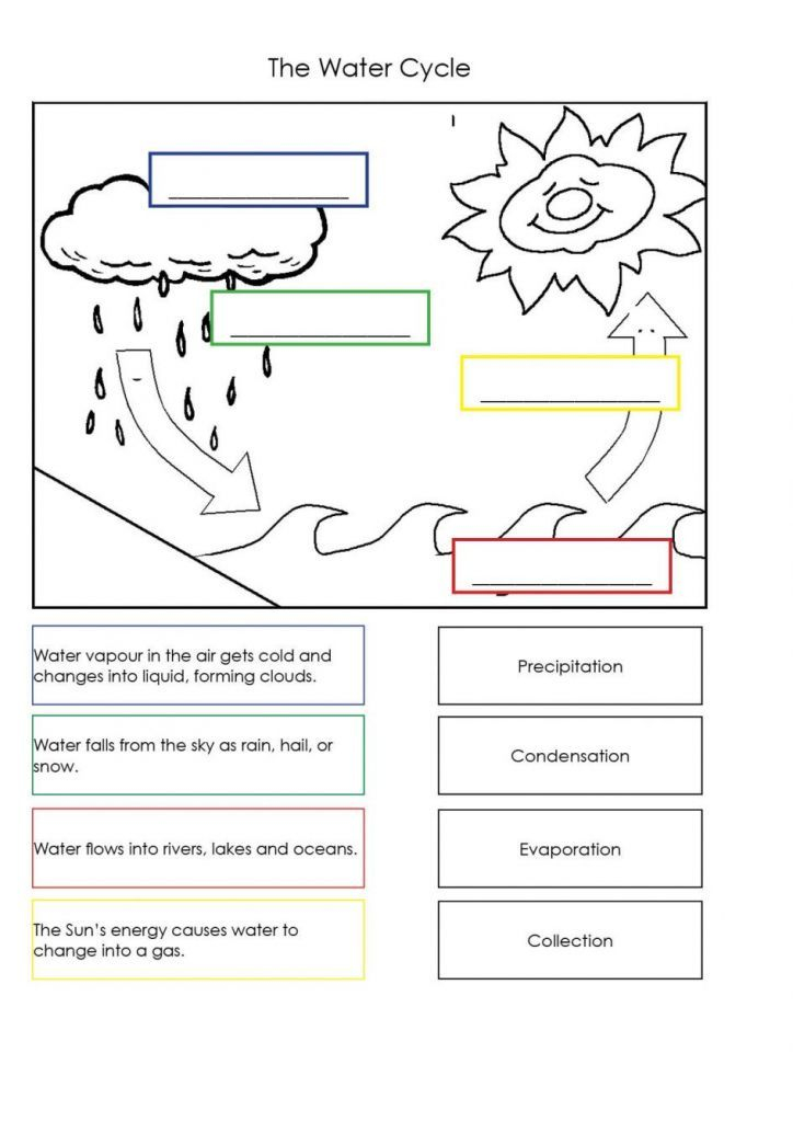 Water Cycle Worksheet Pdf Luxury 45 Lovely S Water Cycle Coloring Pages