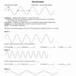 Waves Review Worksheet Answer Key Beautiful Light Waves Chem Worksheet