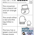 Winter Printables Literacy Math Science Winter Printables