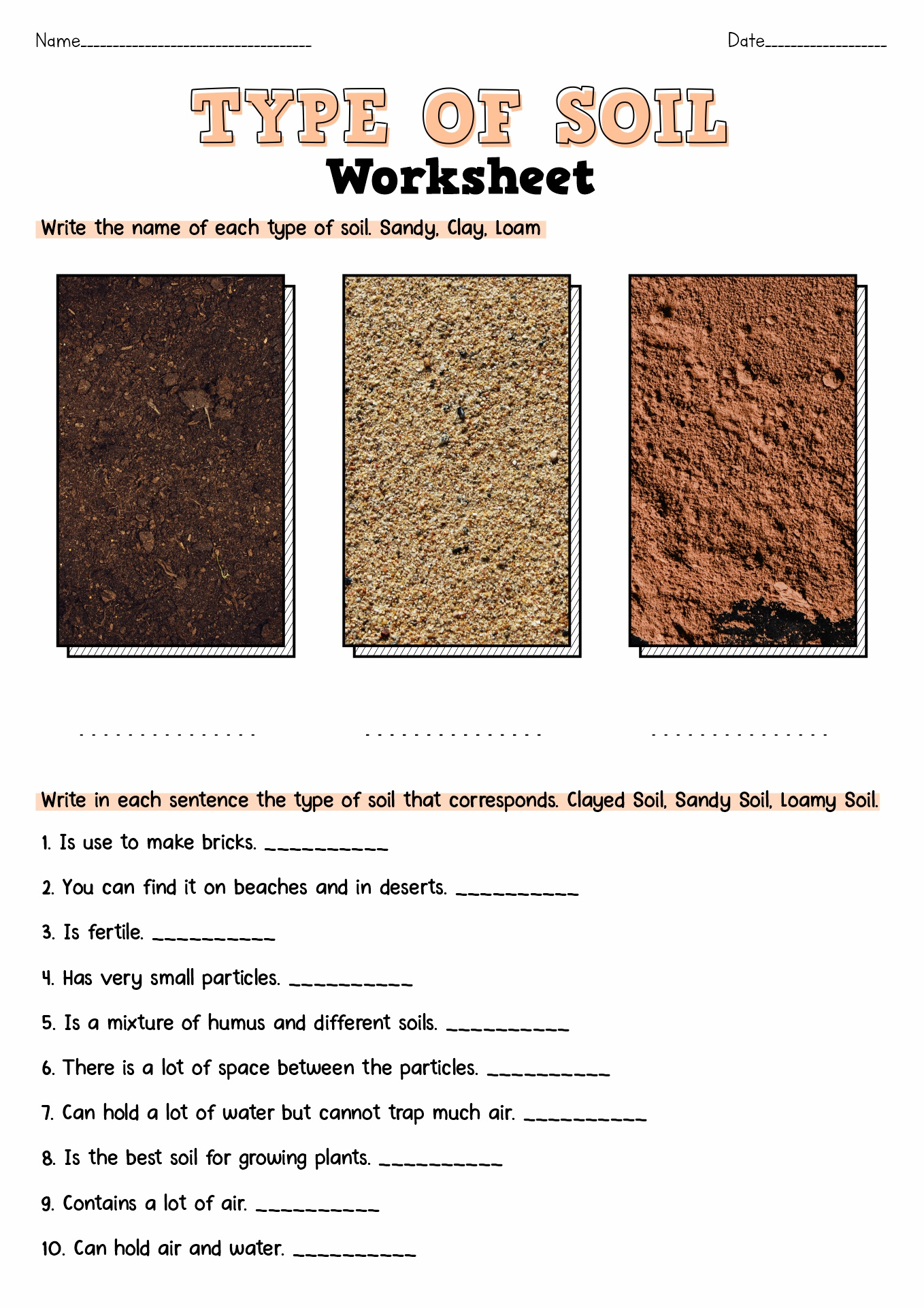 18 Soil Worksheets For 3rd Grade Worksheeto