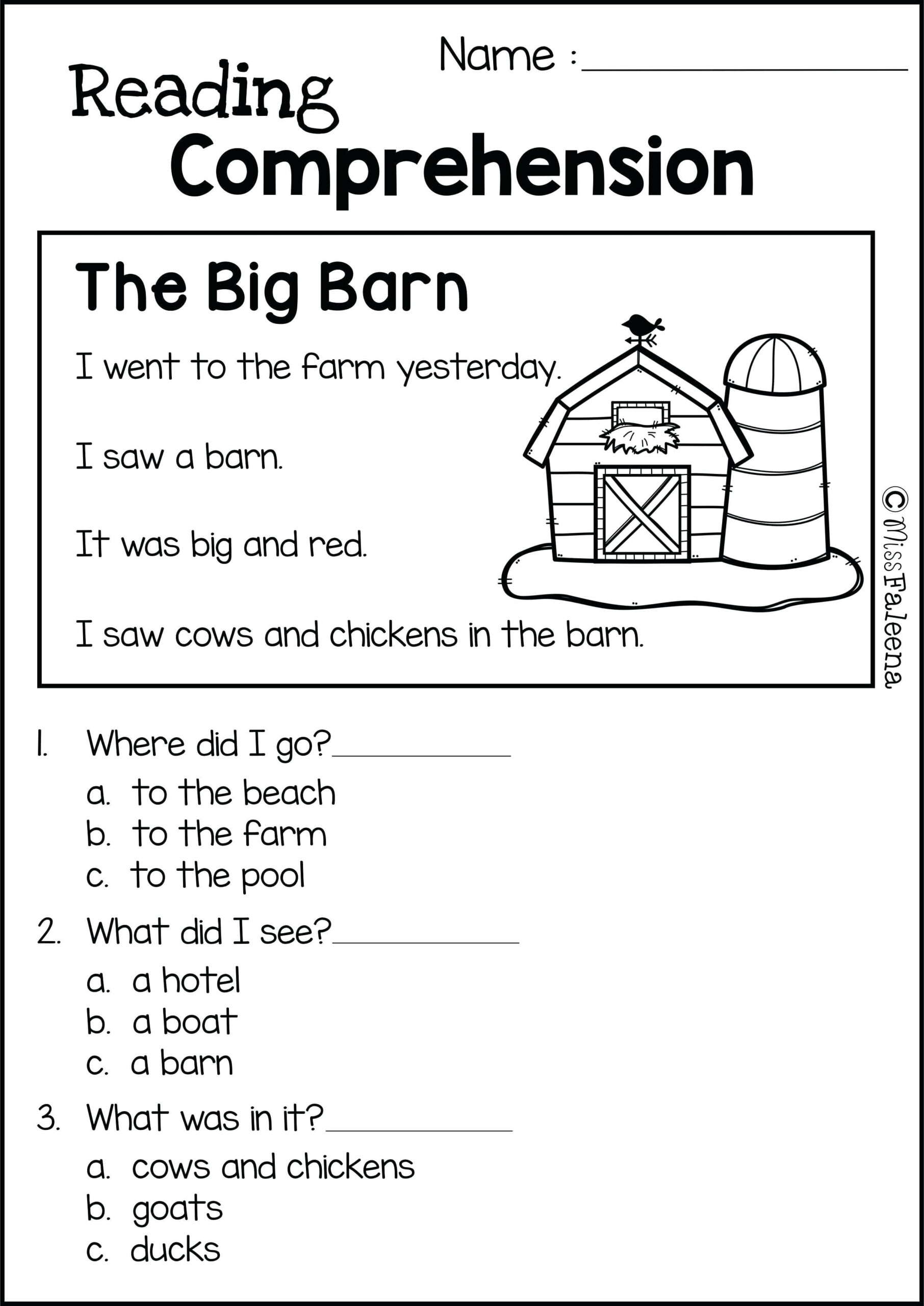 Free Printable First Grade Science Worksheets - Scienceworksheets.net