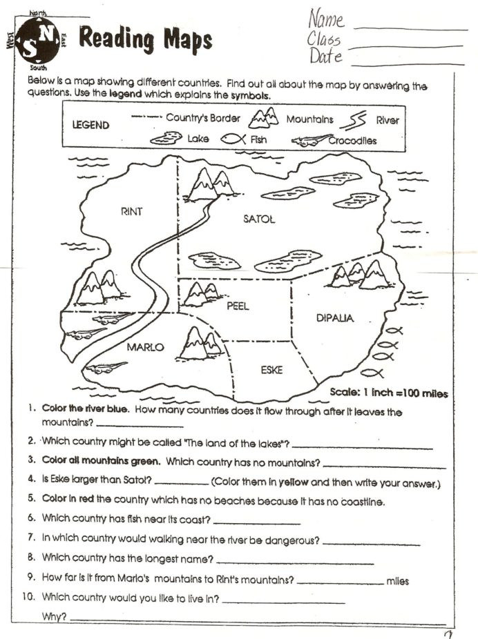 20 Landform Worksheets 6th Grade Worksheet From Home