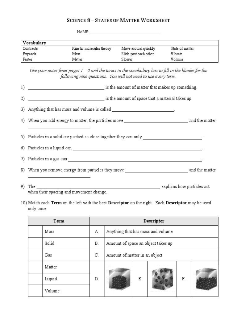 44 Best Ideas For Coloring Grade 6 Science Worksheets