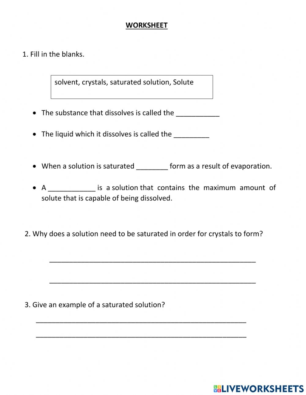 5 Science 5 Worksheet Class 5 Science Ws 5 Worksheet Wallace Amy