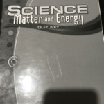 A Beka Science Matter Energy Textbook Answer Key 9th Grade EBay