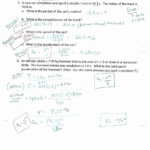 Acceleration Worksheet Pdf Answers Free Download Gambr co