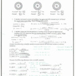 Accuracy And Precision Worksheet Chemistry Free Download Goodimg co