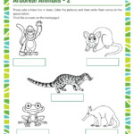 Arboreal Animals 2 Worksheet View Science 2nd Grade SoD