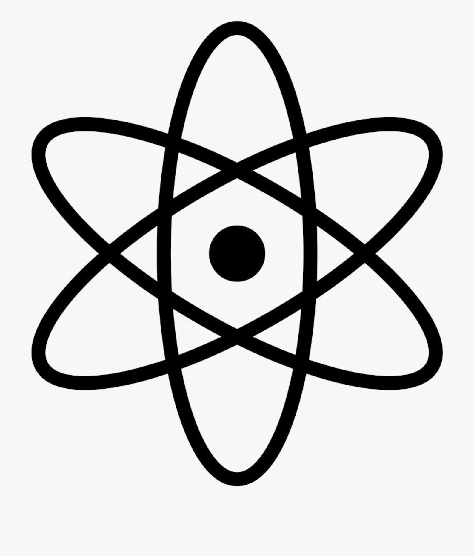 Atomic Symbol Decal Car Vinyl Etsy