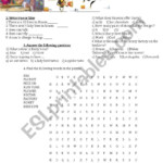 Bee Movie Activities ESL Worksheet By Gimenastaf