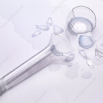 Broken Laboratory Glassware Stock Image F023 7240 Science Photo